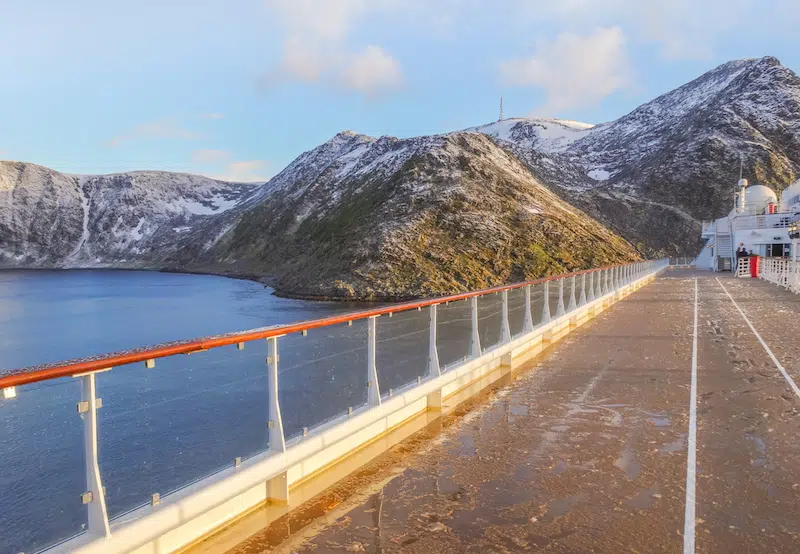 Mitternachtssonne Norwegen Nordkap Kreuzfahrt