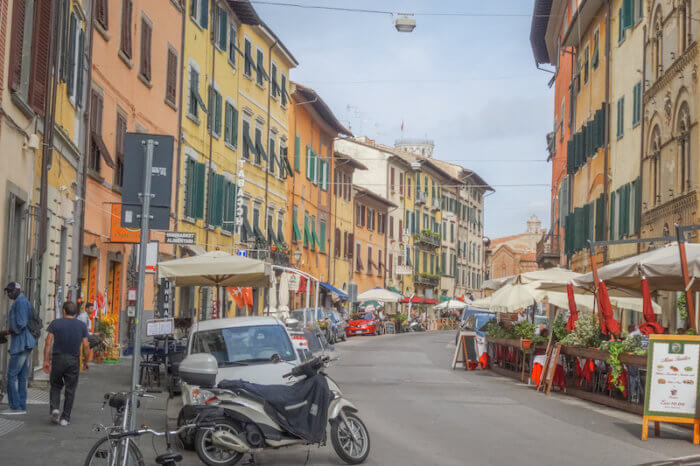 Toskana im Herbst Pisa Italien