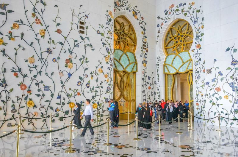 Scheich Zayed Moschee Abu Dhabi