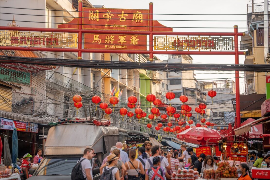 Wie wird Chinese New Year in Bangkok gefeiert
