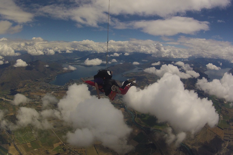 Skydive Wanaka Neuseeland