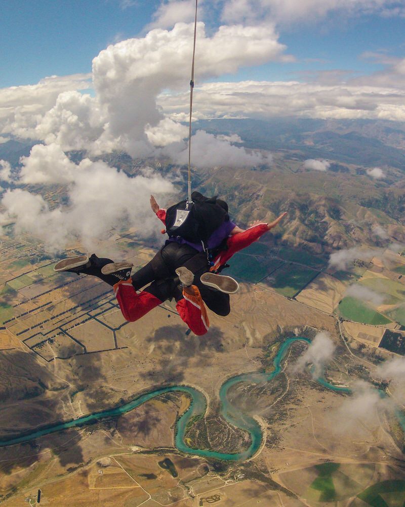 Skydive Wanaka Neuseeland