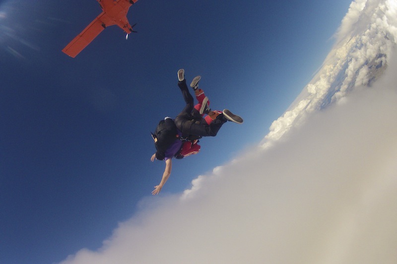 Skydive Wanaka Neuseeland