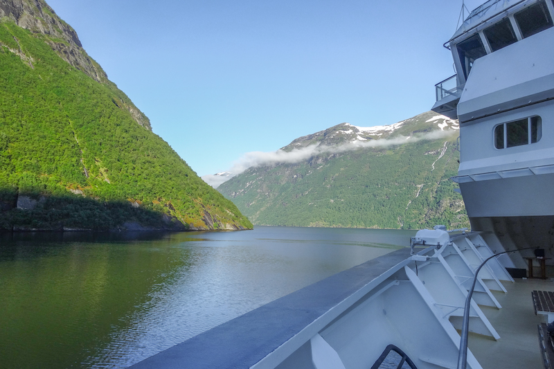 Norwegen Kreuzfahrt Geirangerfjord