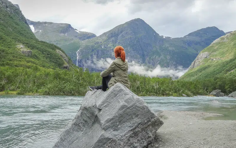 Norwegen Kreuzfahrt Olden Briksdal Gletscher