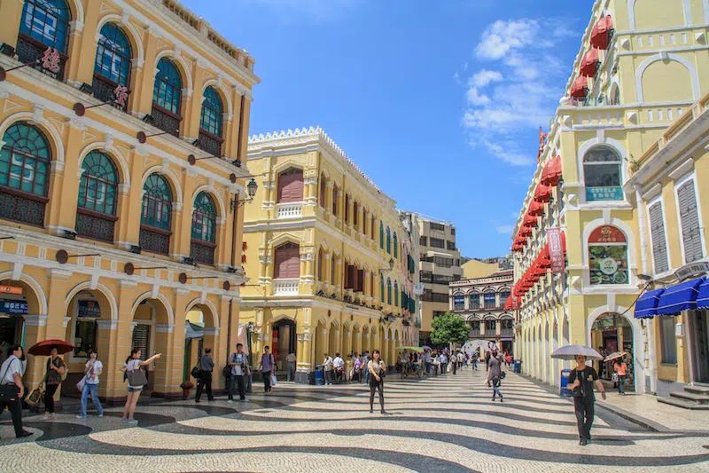 Largo do Senado Macau China