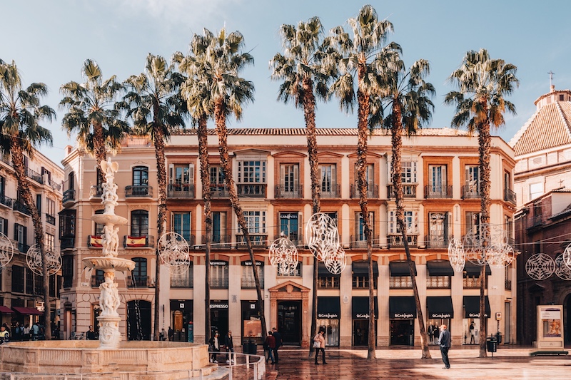 Städtetrip in Europa Malaga