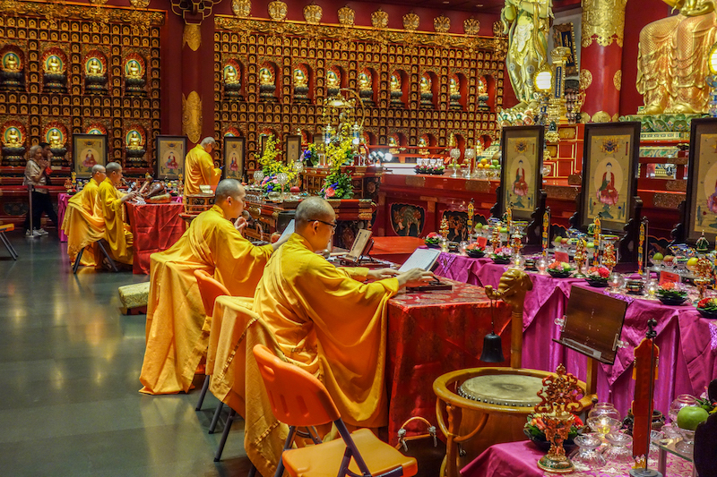 Singapur Buddha Tooth Relic Temple