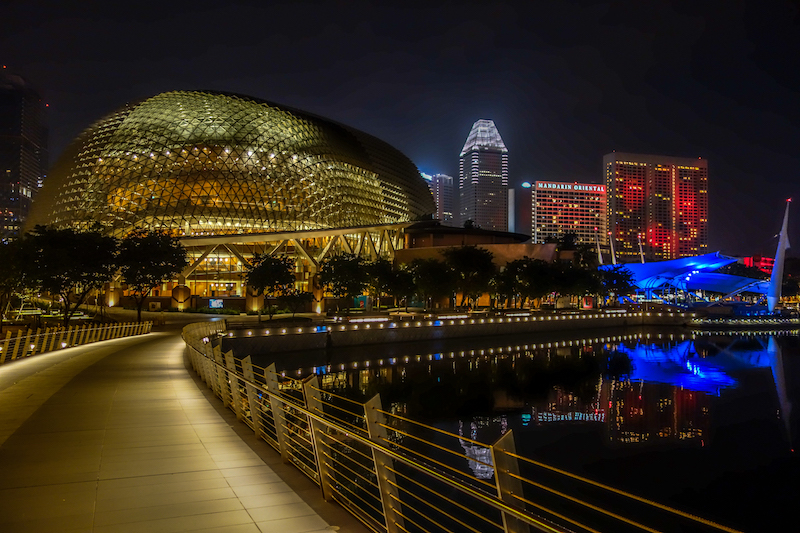 Singapur bei Nacht