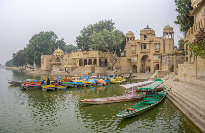 Jaisalmer Rajasthan Gadisar Lake