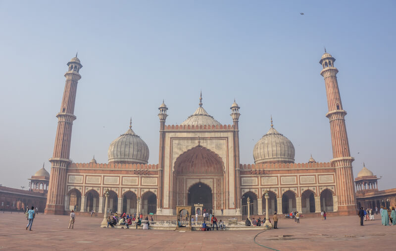 Nordindien Rundreise Delhi Jama Masjid