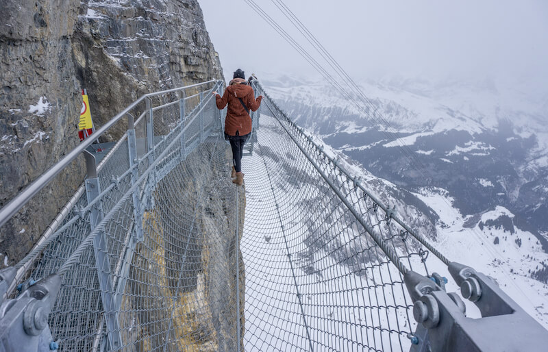 Interlaken Birg Schilthorn Thrill Walk