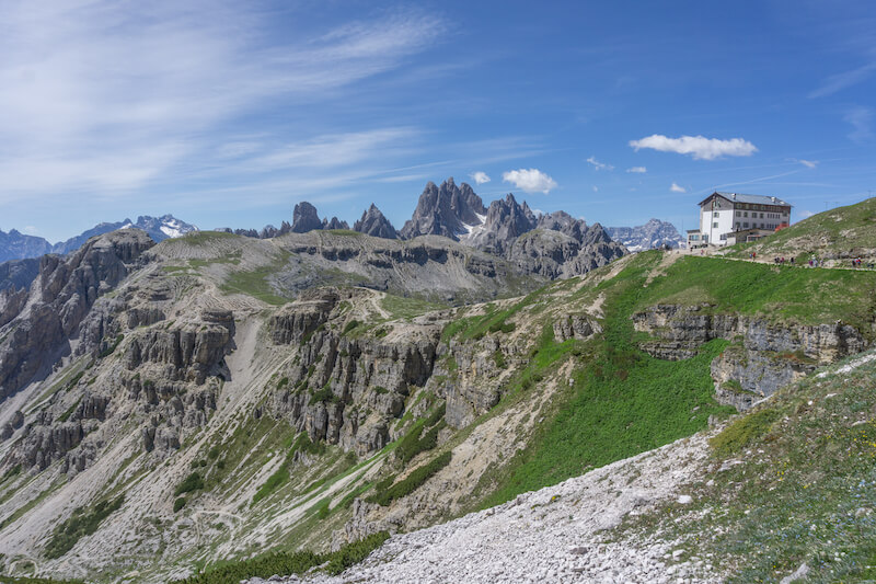 Drei Zinnen Wanderung Auronzo Huette Dolomiten