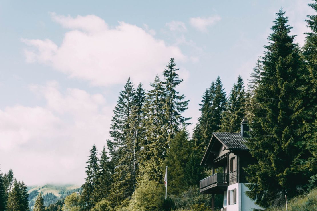 Graubuenden Schweiz Chur Hausberg Brambuesch