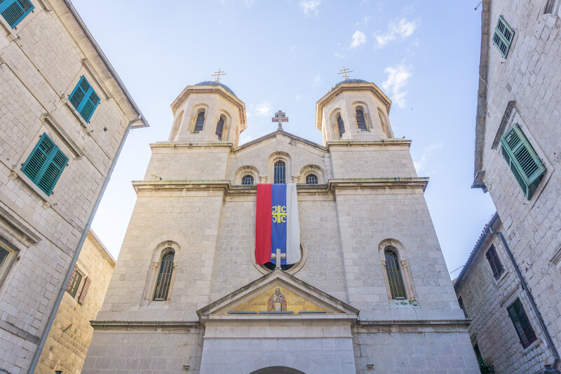 Kotor Altstadt Kathedrale Montenegro