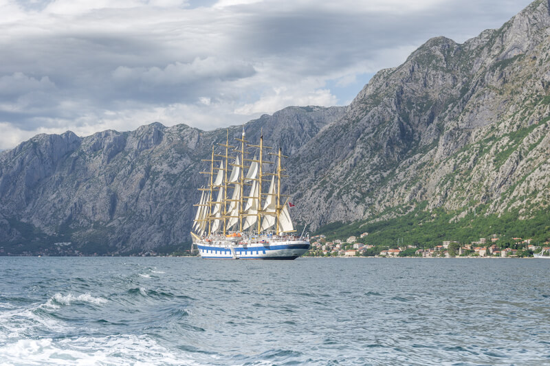 Kotor Bucht Montenegro Bootstour Perast