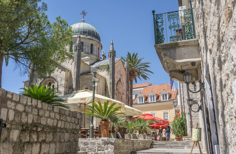 Kotor Bucht Montenegro Herceg Novi