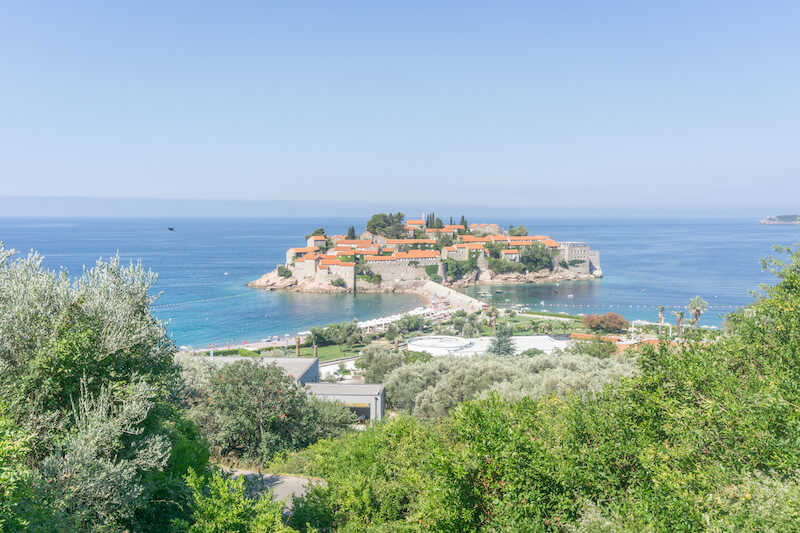 Montenegro Rundreise Sveti Stefan Budva Adria