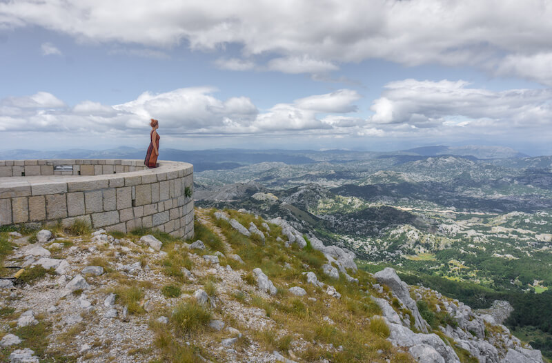 Montenegro Rundreise Lovcen Nationalpark Mausoleum