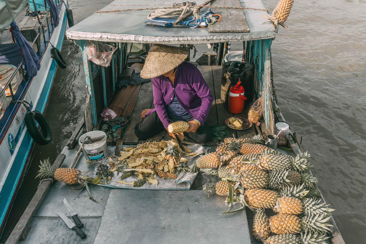Mekong Delta Vietnam Floating Market