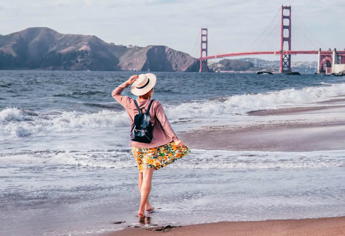 San Francisco Sehenswuerdigkeiten Baker Beach