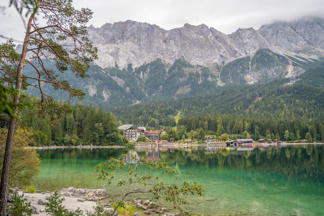 Eibsee und Zugspitze