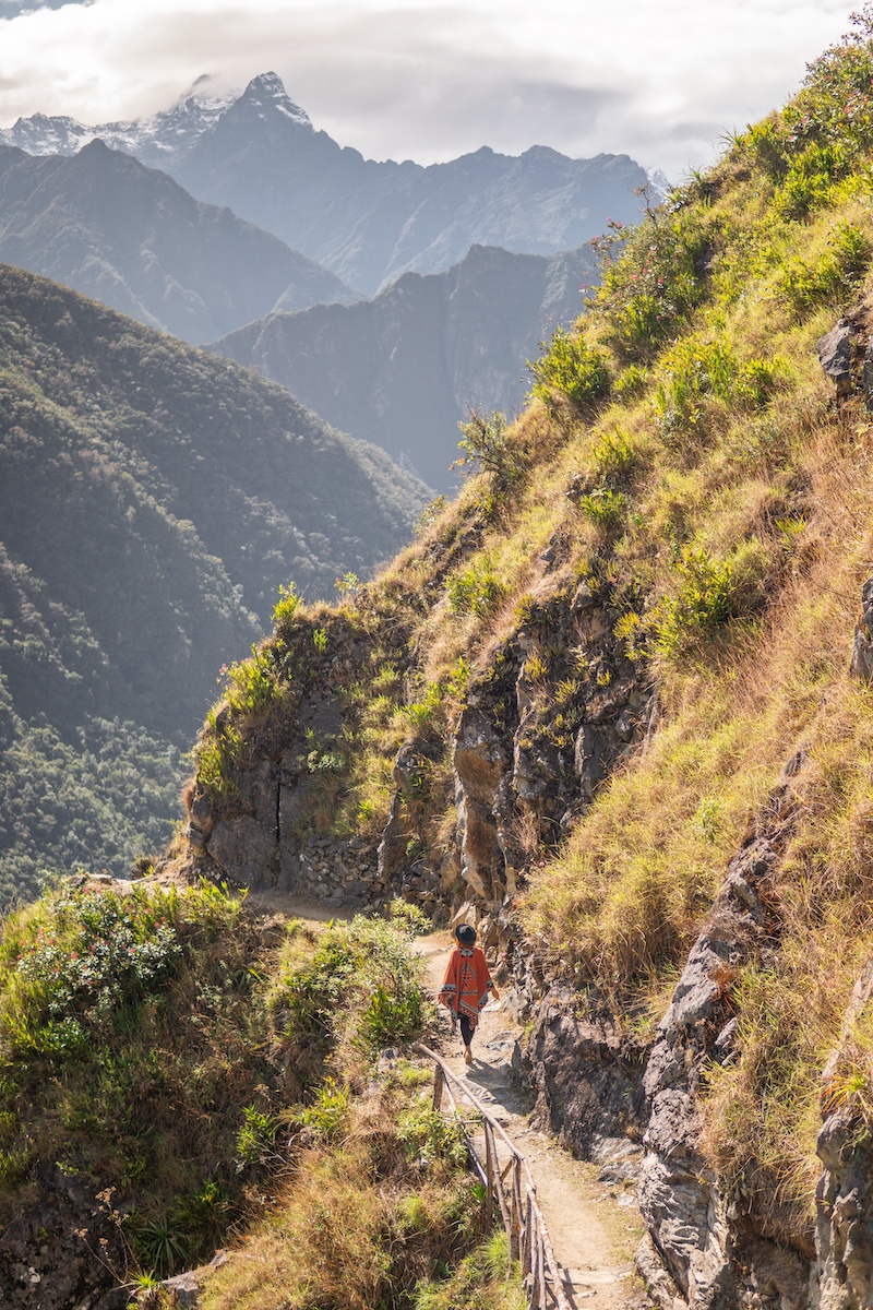 Kurzer Inka Trail Wanderung