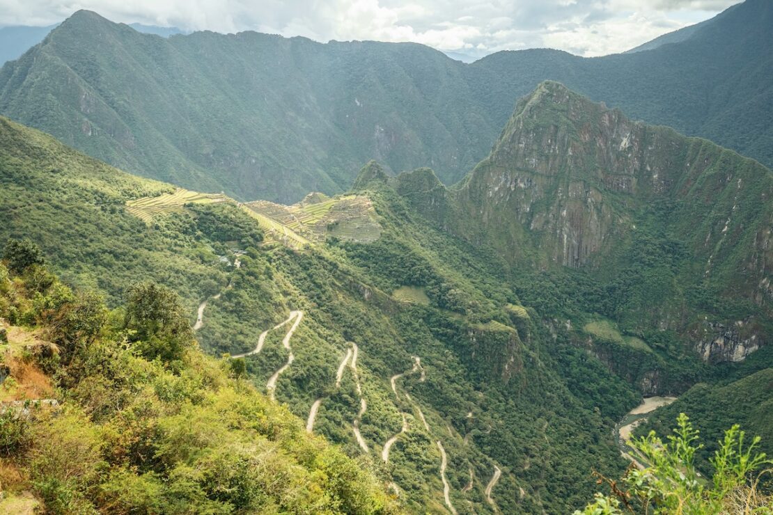 Kurzer Inka Trail zum Sonnentor Inti Punku