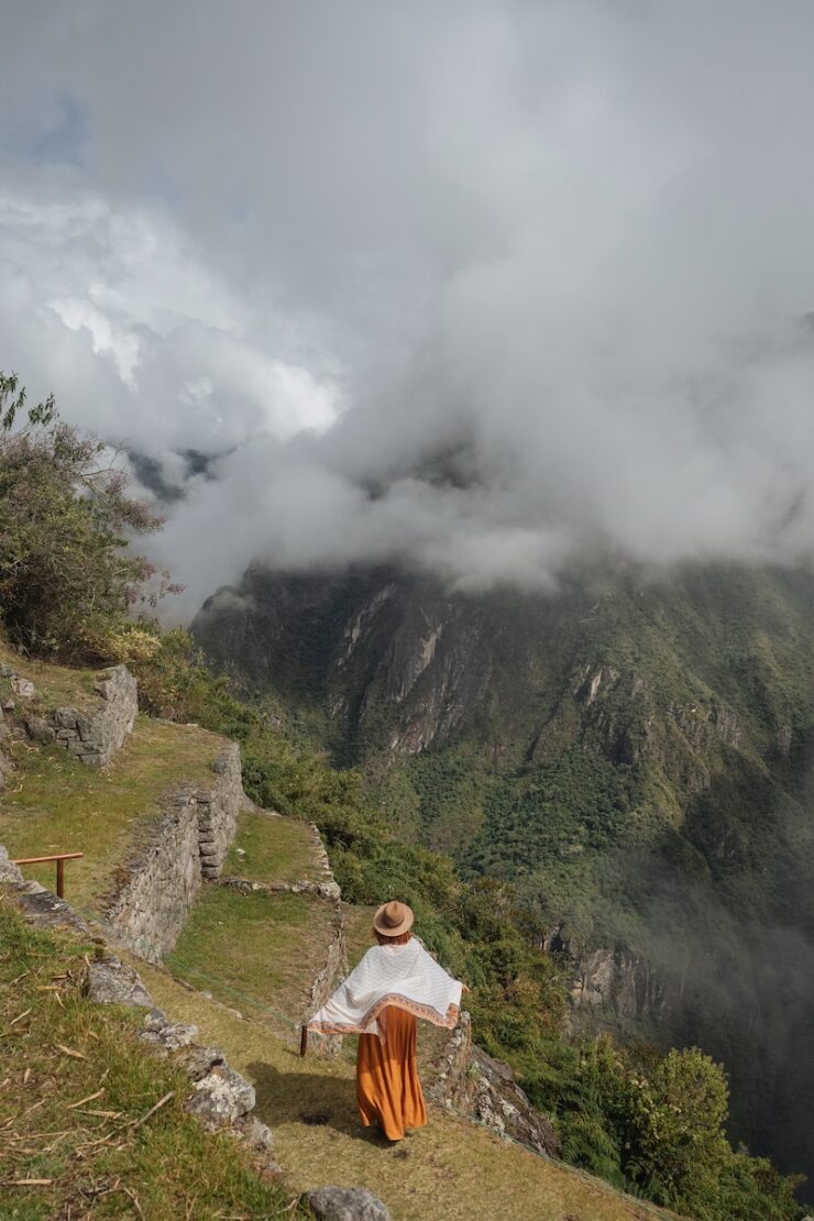 Machu Picchu im Nebel