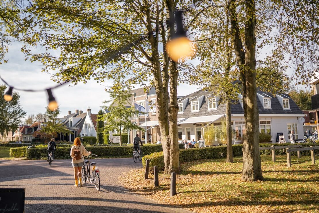 Radfahren auf Schiermonnikoog in den Niederlanden