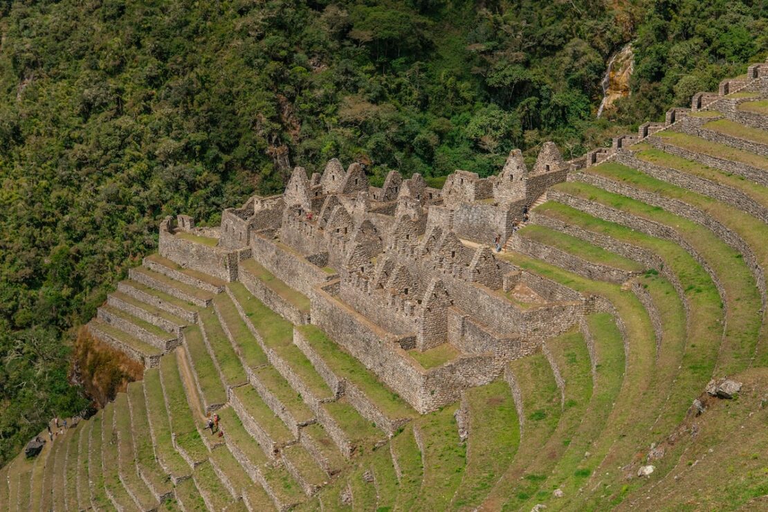 Ruinen von Wiñay Wayna auf dem kurzen Inka Trail