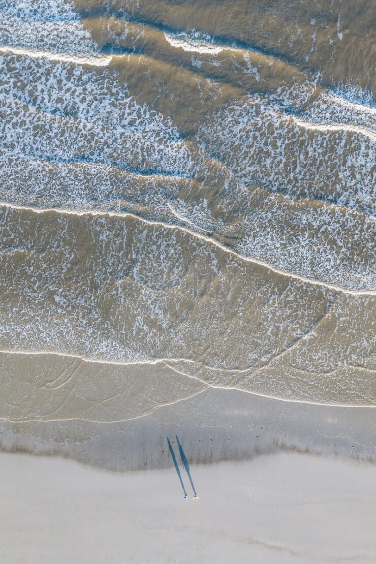 Schiermonnikoog hat einen der breitesten Sandstrände Europas