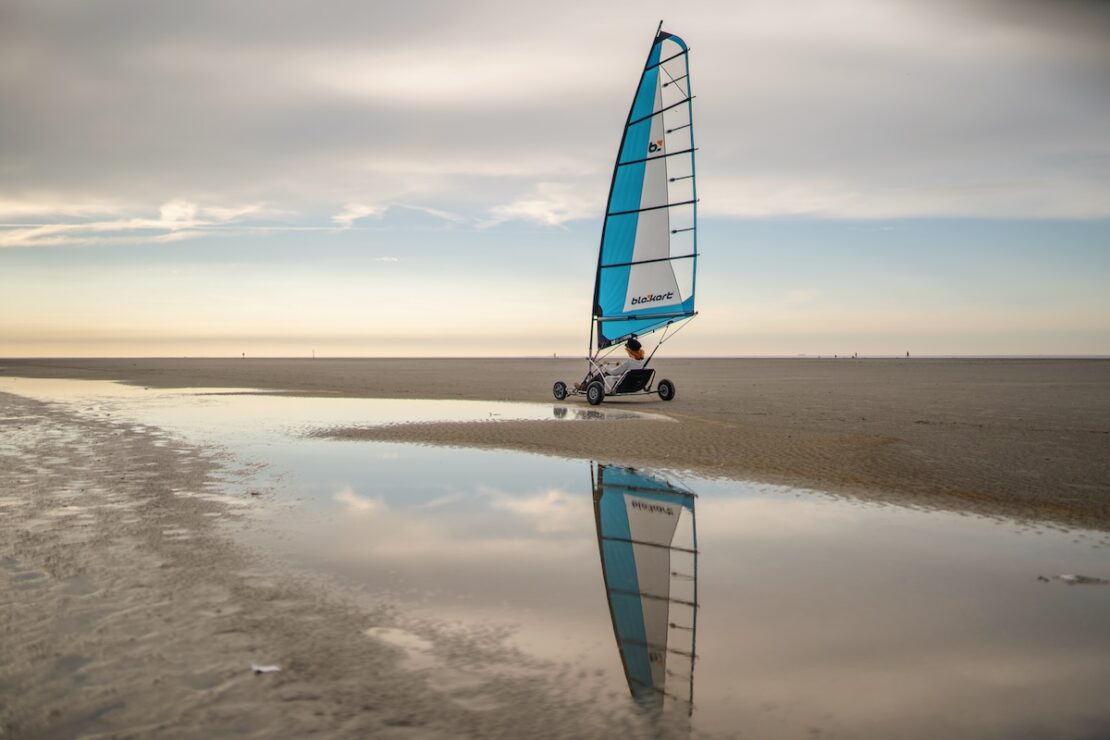 Strandsegeln auf Schiermonnikoog