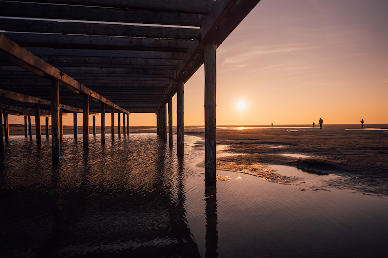 Schiermonnikoog Sonnenuntergang