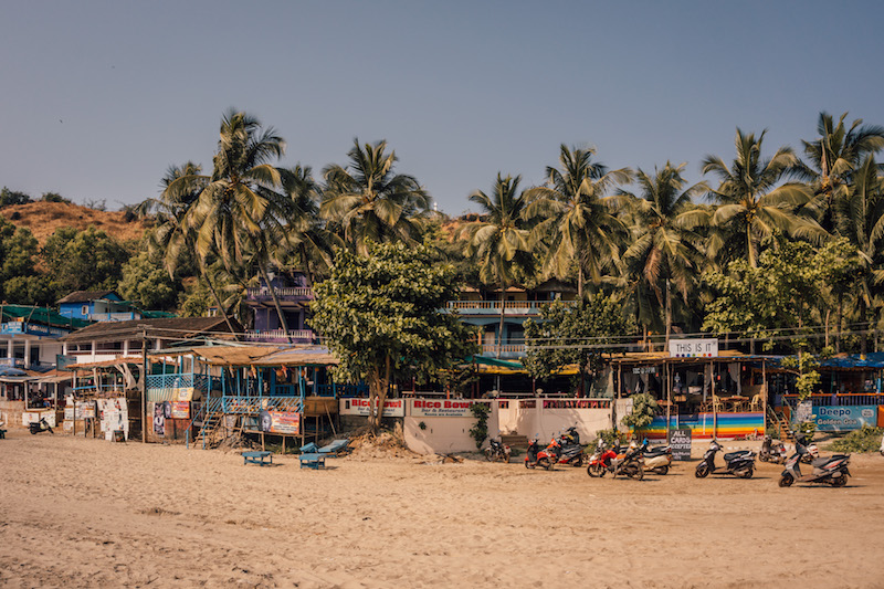Arambol Beach Goa Indien