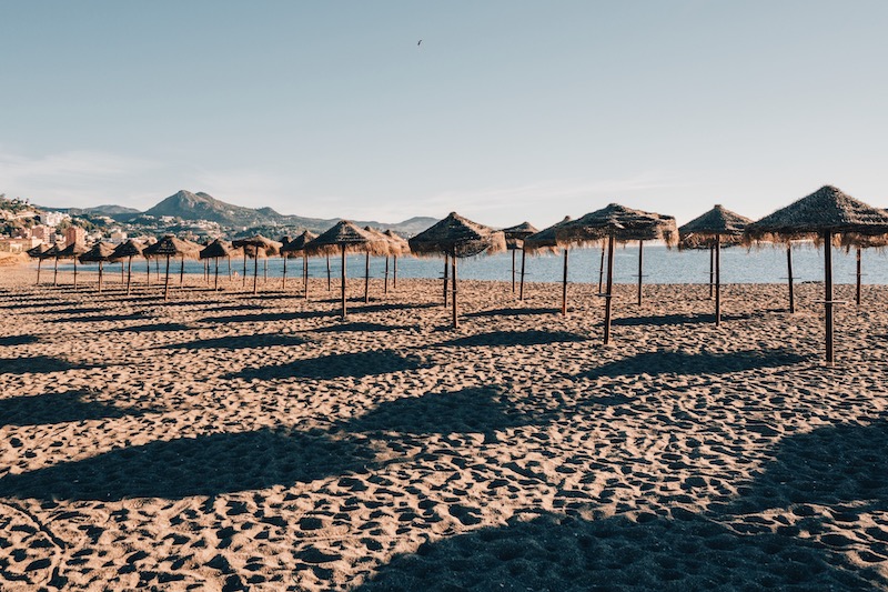 Malaga Sehenswuerdigkeiten Strand Malagueta