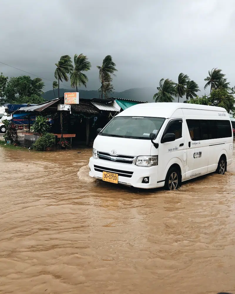 Tropensturm Pabuk Thailand Koh Samui