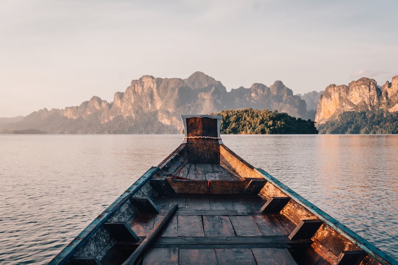 Khao Sok Nationalpark Longtailboot