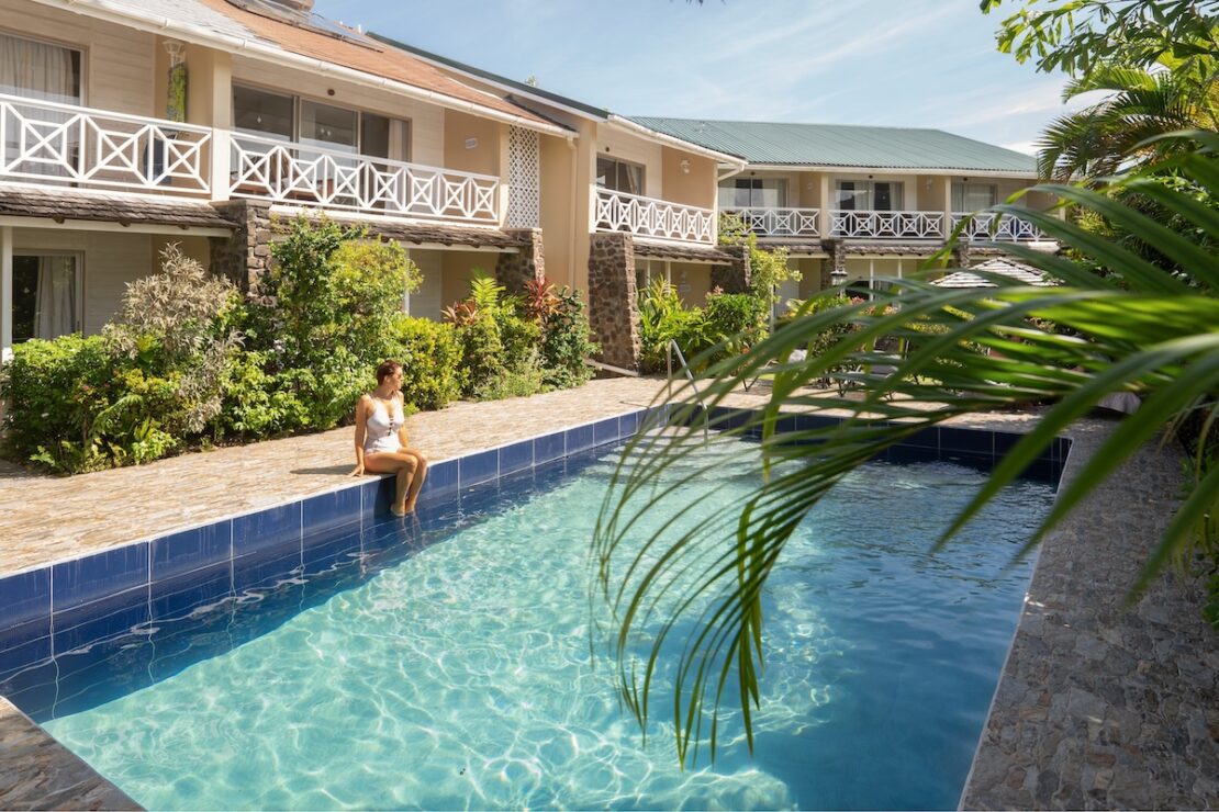 Low Budget Unterkunft auf Saint Lucia mit Pool