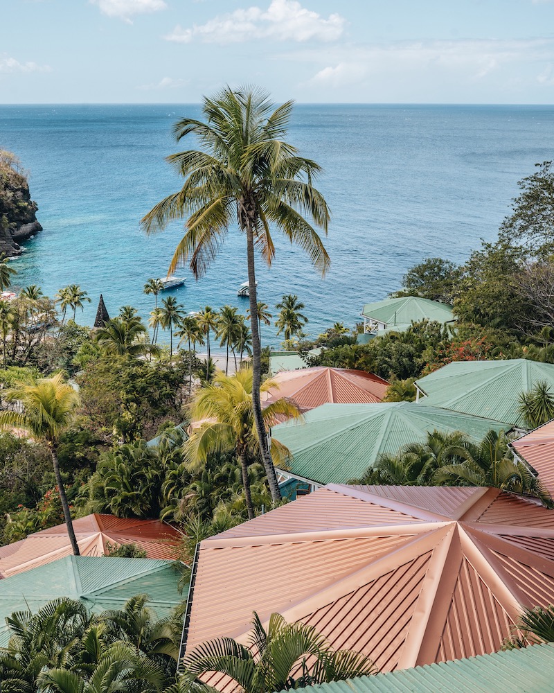 Saint Lucia Unterkuenfte Anse Chastanet Hotel