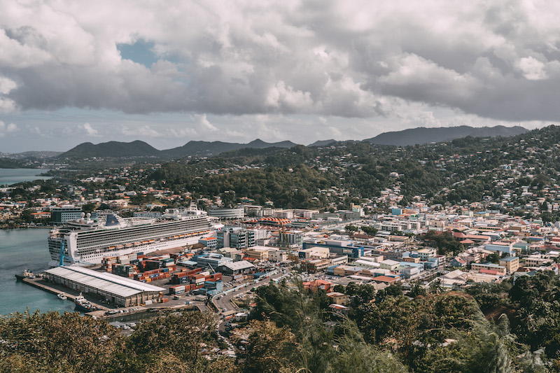 Saint Lucia Kreuzfahrtschiff Castries