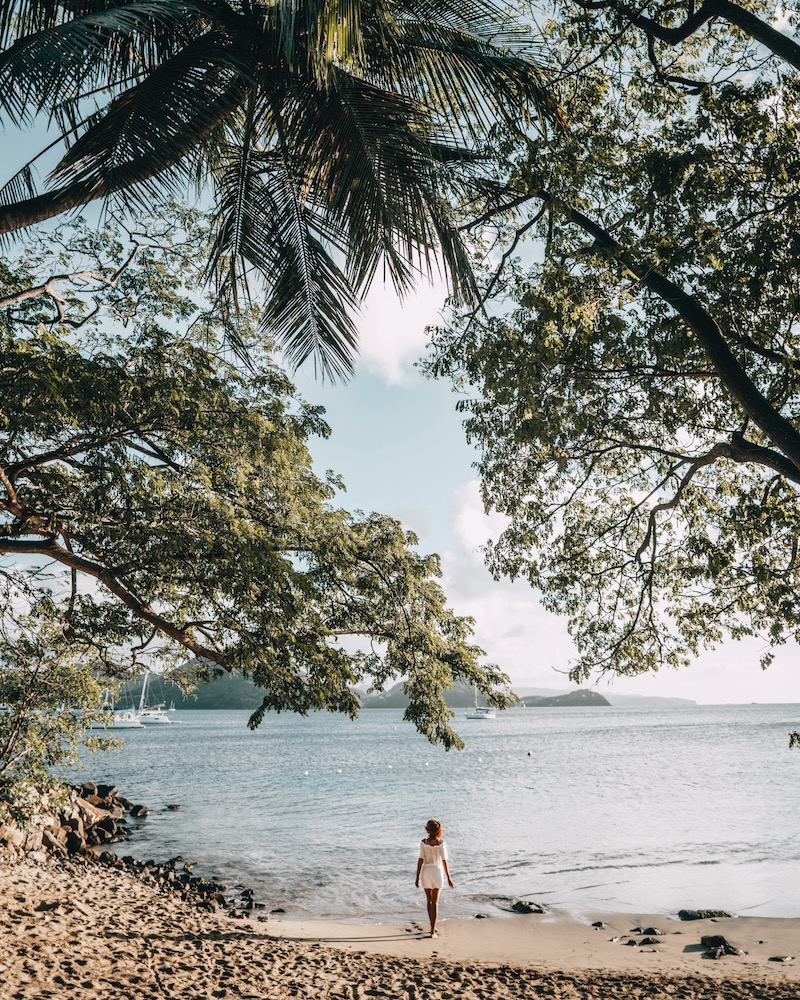 Saint Lucia Pigeon Island Beach