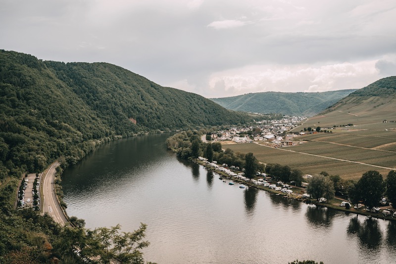 Mosel Urlaub Ausblick Burg Metternich