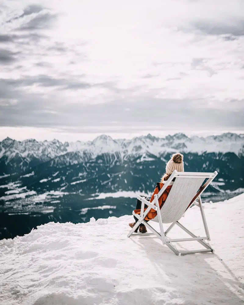 Innsbruck im Winter Nordkette