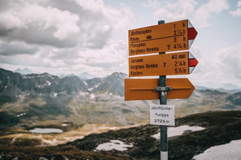 Jöriflüelafurgga Graubünden Schweiz