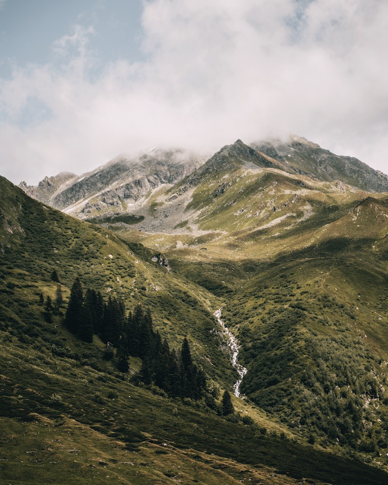 Sardasca Tal Davos Klosters Schweiz