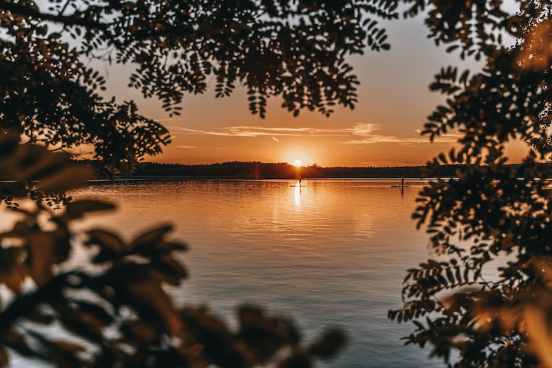 Sonnenuntergang Rothsee