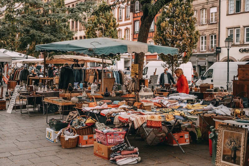 Straßburg Tipps Trödelmarkt