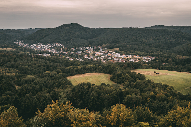 Ausblick Burg Gräfenstein