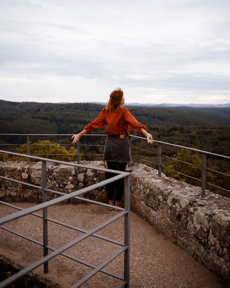 Merzalben Burg Gräfenstein Pfalz